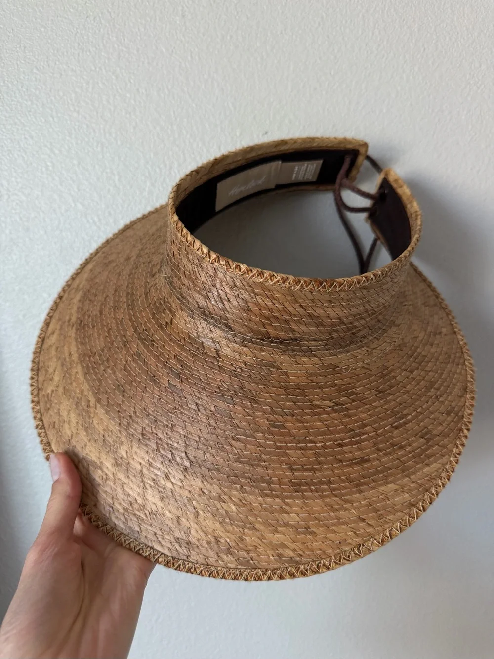 Hemlock Hat Company Sierra Straw Visor